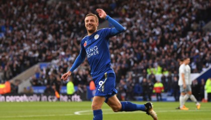  麦迪逊角球助攻瓦尔迪破门莱斯特城主场力克埃弗顿